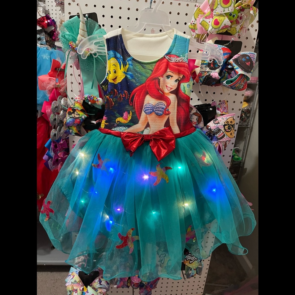 Dress with lights